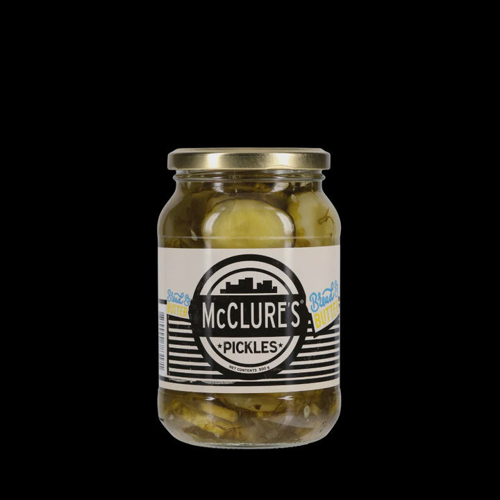 McClure's 500g Bread & Butter Crinkle Cut Pickles