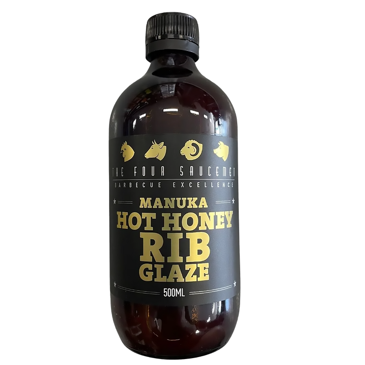 The Four Saucemen manuka Hot Honey Rib Glaze