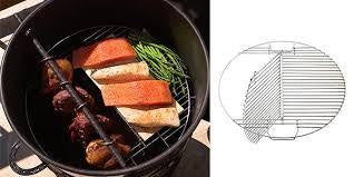 Pit Barrel hinged grill grate
