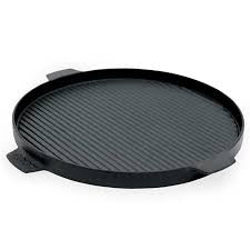 BGE Cast Iron Plancha Griddle, 2 sided with handles 36cm