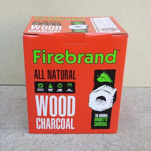 Firebrand Premium Briquette BBQ Charcoal 3kg Pack