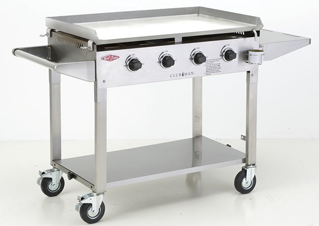 Discovery Clubman 4 Burner Stainless Steel Plate
