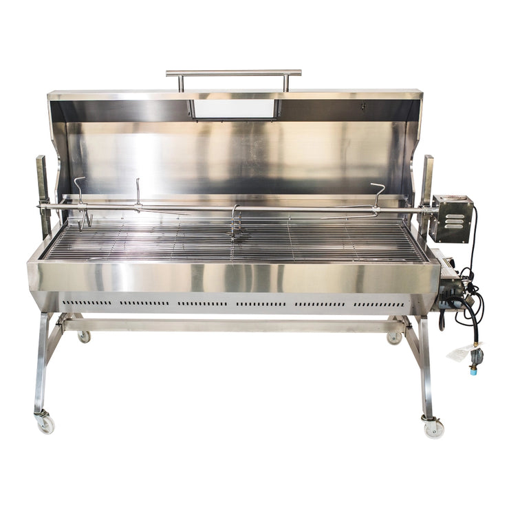 Dual Fuel Charcoal and Gas Spit Roaster 1500mm